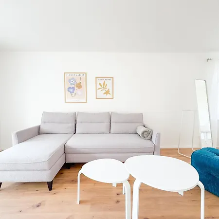 Aparthotel Skyrise - Stilvolles Mit Kueche & Balkon Bad Worishofen