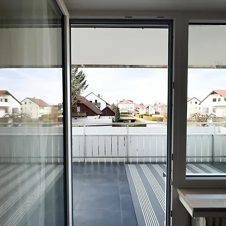 Skyrise - Stilvolles Mit Kueche & Balkon Apart Otel Bad Wörishofen