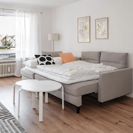 Skyrise - Stilvolles Mit Kueche & Balkon Bad Worishofen