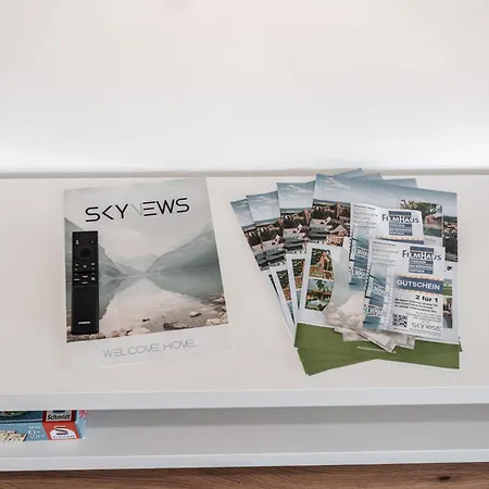 Skyrise - Stilvolles Mit Kueche & Balkon Apart Otel